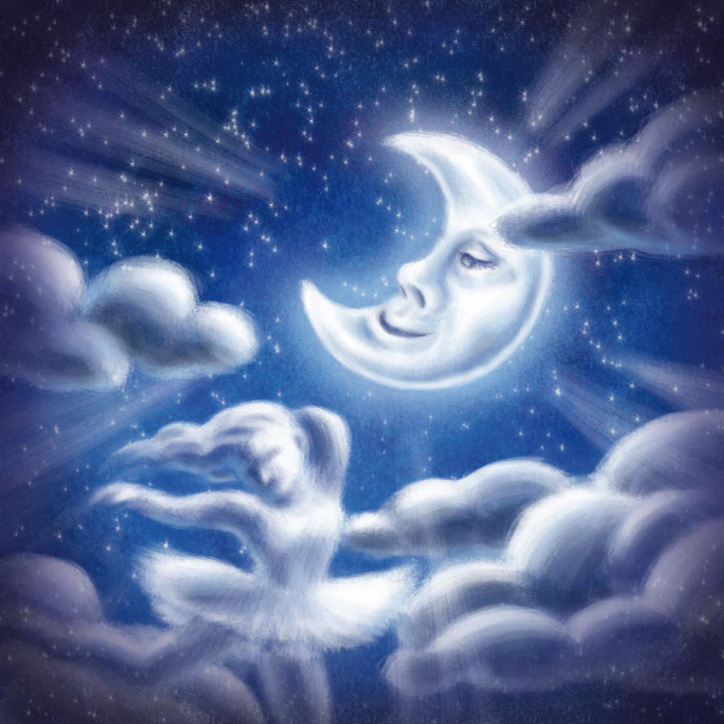 i remember a lullaby moon graphic cover